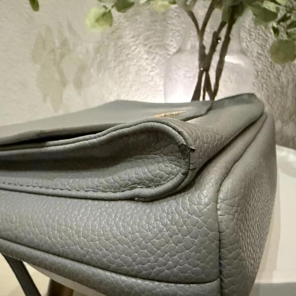 Freshly Picked Classic Crossbody Diaper Bag Stone Grey Vegan Excellent - Picture 9 of 9